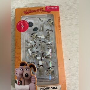 Phone Case - Gray Wallace & Gromit, compatible with iPhone 13, 14, and 15